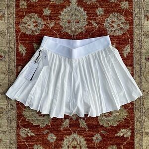 NWT TnAction White Pleated Tennis Skirt | Preppy Tennis Skort